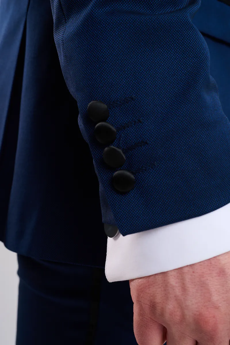 Smoking azul marino 3 pz