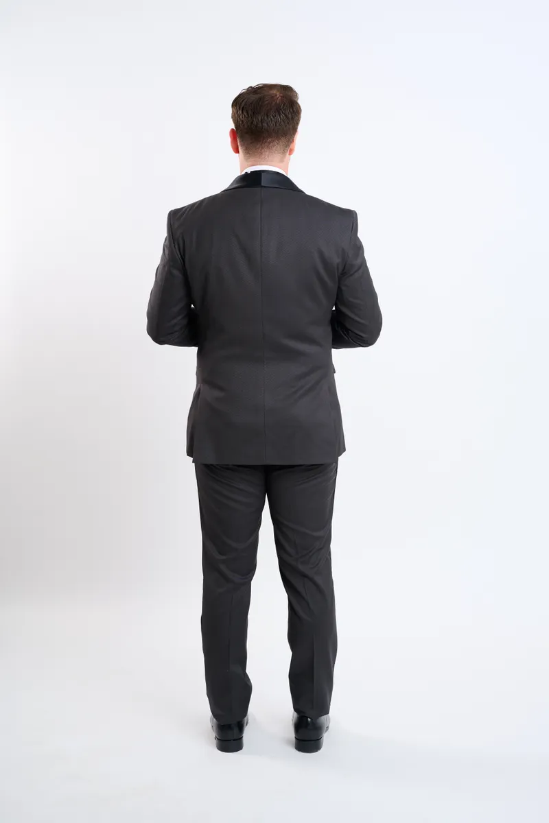 Smoking gris oxford 3 pz