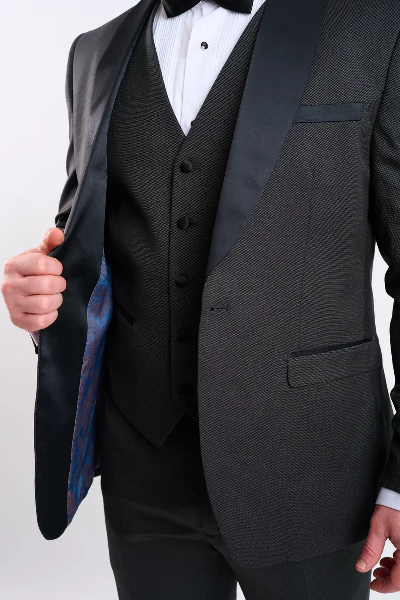 Smoking gris oxford 3 pz