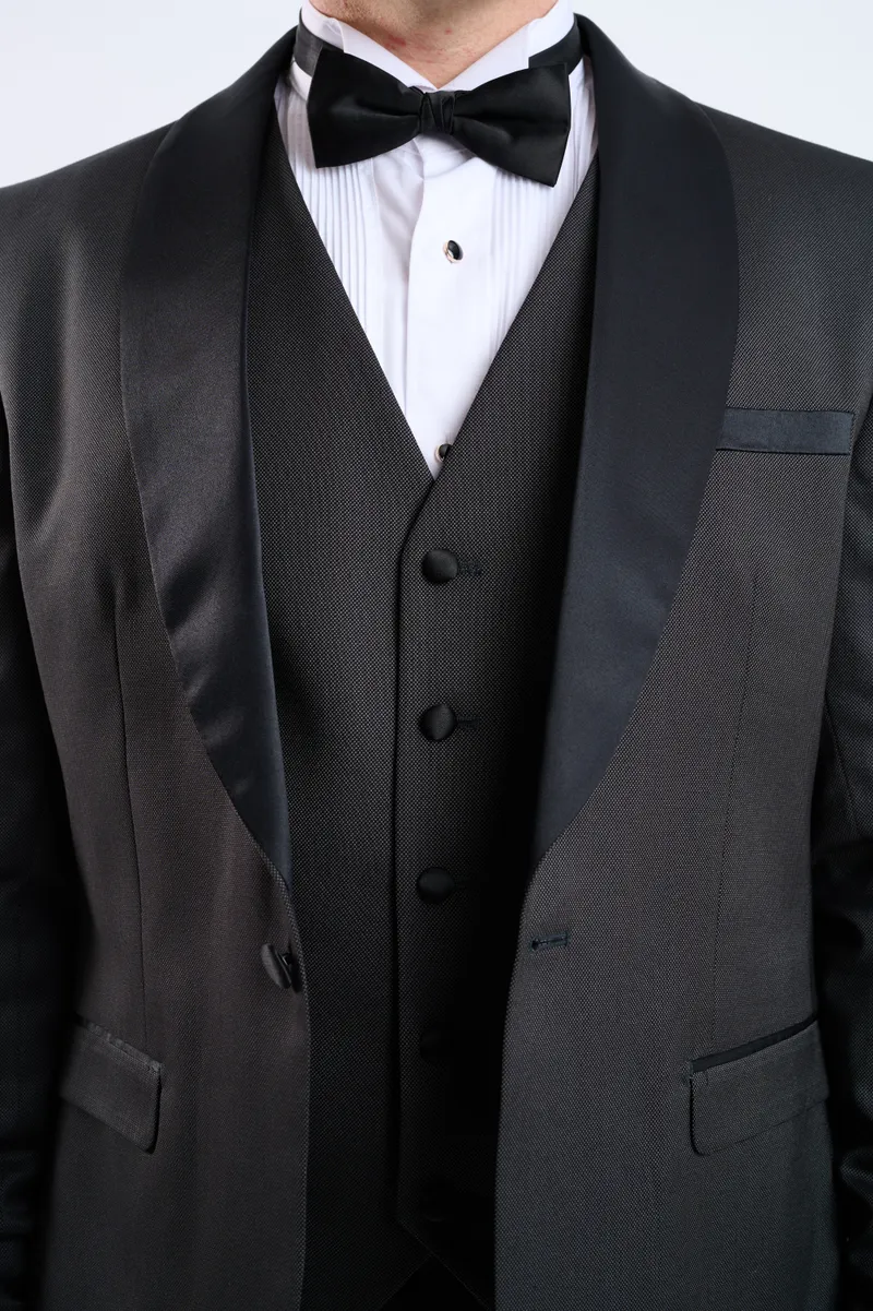 Smoking gris oxford 3 pz