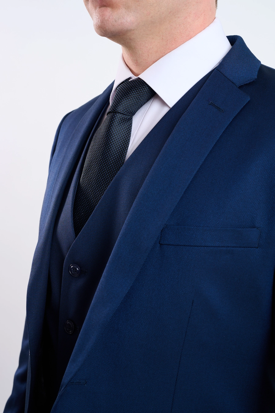 Traje azul marino 3 pz