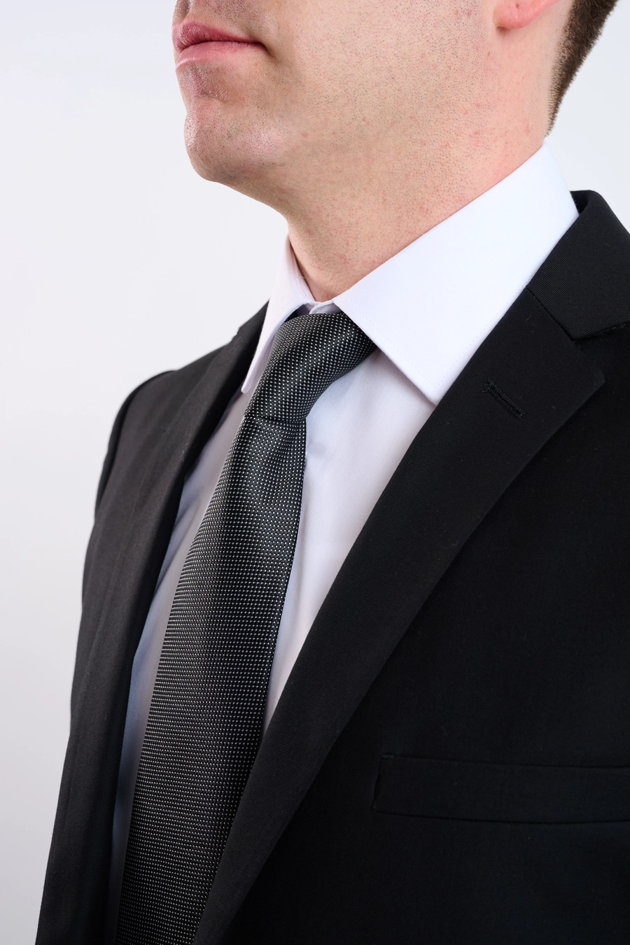 Traje negro importado